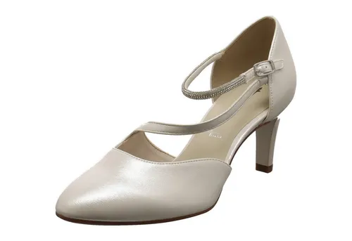Tamaris Damen Pumps mit Stilettoabsatz, weiß, 35 EU - Elegante Pumps mit 7 cm Stilettoabsatz für feminine Akzente. Hochwertiges Obermaterial aus Textil und Synthetik, ausgestattet mit TOUCH-IT-Funktion für optimalen Komfort. Ideal für stilbewusste Frauen, die Wert auf Qualität legen.
