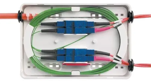 Telegärtner LWL Micro Spleißbox mit Spleißkassette von Telegärtner