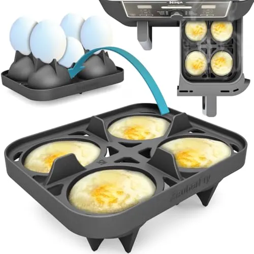 Produktbild ZauberFry 2-in-1 Pochiereinsatz und Eierkocher