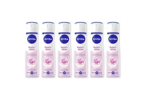 Nivea Deo-Spray Rosenblüte 6 x 150ml