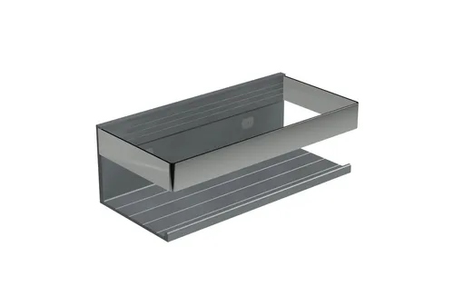 Bernstein Duschkorb DK319 - Hochwertiges Duschregal aus Edelstahl - Ablage für die Dusche, Breite 22 cm, rostfrei und elegantes Design. Der BERNSTEIN Duschkorb DK319 bietet sicheren Stauraum für Pflegeprodukte und wertet Ihr Badezimmer auf.