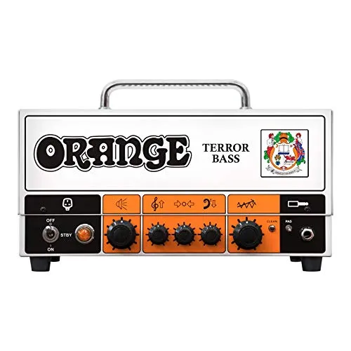Orange Terror Bass 500W - Bassverstärker mit 500 Watt Leistung, Hybrid-Technologie für kraftvollen Sound und handliches Design; inklusive gepolstertem GigBag für einfachen Transport.