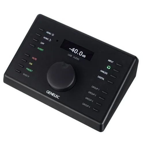 Genelec 9320A Referenz-Controller - Monitor Controller für Studiomonitore im Pro Audio-Bereich. Kompakte Bauweise mit hochwertiger Verarbeitung für präzise Audiosteuerung und einfache Integration in Ihr Setup.