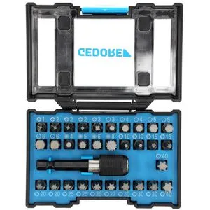 GEDORE Bitset 666-032-J, 32-teiliges Werkzeug-Set für Industrie