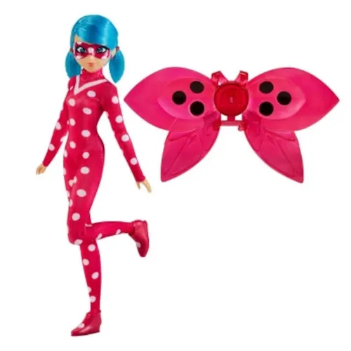 Puppe Miraculous Cosmobug mit biegsamen Armen und Beinen - Action- & Spielfiguren, vollgelenkige Figur im Cosmobug Design, ideal für kreative Rollenspiele und Abenteuer für Kinder ab 3 Jahren.