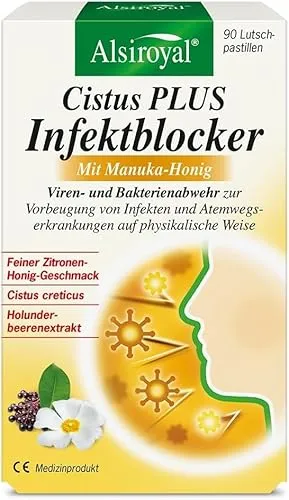 Cistus PLUS Infektblocker mit Manuka-Honig (90 Stk.)