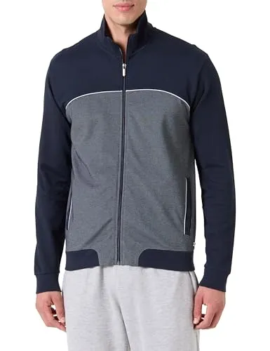 BOSS Tracksuit Jacket 10269555 03 - Sportliche Jacke aus 70 % Baumwolle und 30 % Polyester, ideal für Freizeit und Training, bietet hohen Tragekomfort und Bewegungsfreiheit.