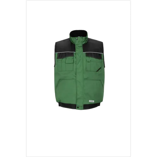 Planam Outdoor Dust Weste XL - Farngrün/Schwarz - Funktionsjacken für Herren mit 100% Polyester, PU-beschichtet. Ideal für Outdoor-Aktivitäten, schützt vor Wind und Wetter.