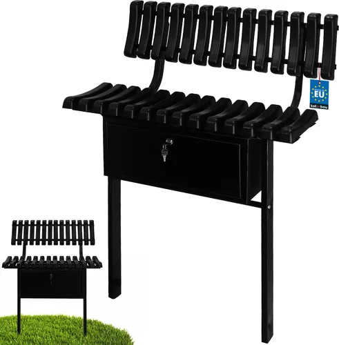 Gartenbänke Schwarz von KOTARBAU