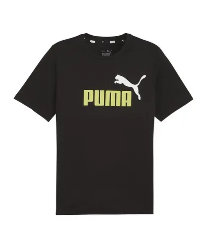 PUMA T-Shirt PUMA ESS +2 Col Loto T-Shirt Kurzarm-Shirts Herren Baumwolle