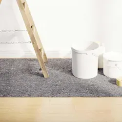 vidaXL Rutschfestes Malervlies 10 m 280 g/m² Grau - Abklebebänder - Rutschfestes und wasserdichtes Malervlies, ideal zum Schutz von Böden bei Maler- und Renovierungsarbeiten, bleibt sicher an Ort und Stelle.