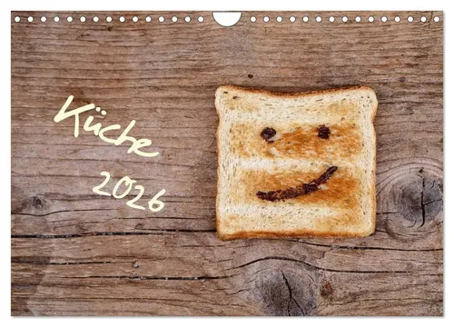 CALVENDO Wandkalender Küche 2026 - Hochwertiger Monatskalender - Wandkalender für die Küche mit 12 liebevoll arrangierten Küchenmotiven, FSC-zertifiziert und nachhaltig produziert in Deutschland.