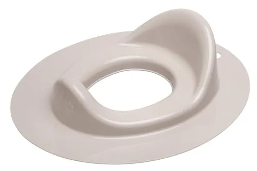 Orthex Toilettensitz | Grau | Leicht zu reinigender, strapazierfähiger Kunststoff-Töpfchensitz | Jungen, Mädchen, Kinderbadezimmer | BPA-frei | 10-Jahres-Garantie | L38 x W32 x H10 cm