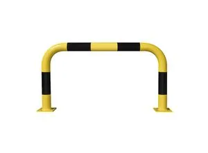 Rammschutzbügel, Ø 76 mm, zum Aufdübeln, für den Innenbereich, HxB 600 x 1000 mm kaiserkraft