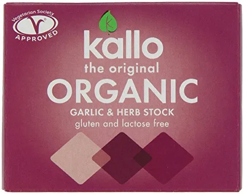 Organic Garlic and Herb Stock Cubes - 6x11g
