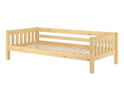 ERST-HOLZ Kinderbett 90 x 200 cm mit Dreiseitiger Sicherung