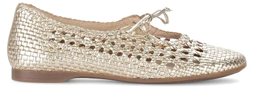 Produktbild Gabor Ballerina Flecht in Altgold Perl