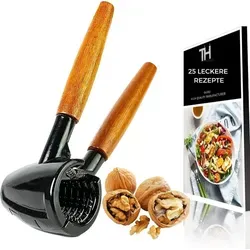 Nussknacker mit edlem Holzgriff – müheloses Knacken ohne Zerdrücken