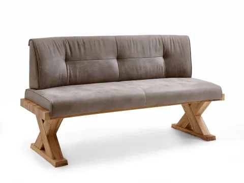 Niehoff Möbel Alexa Polsterbank 208cm, stone