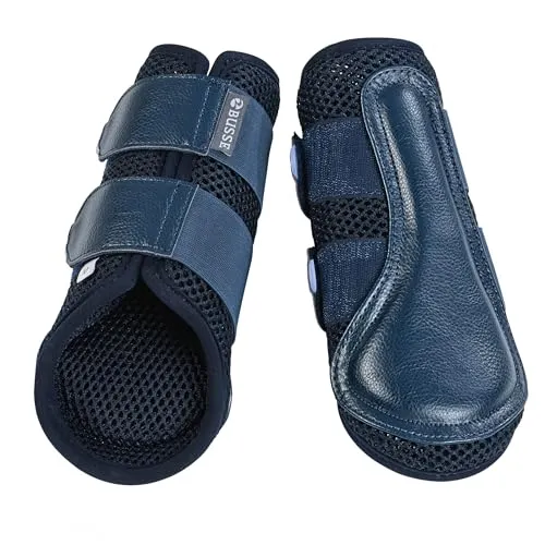 BUSSE Gamaschen 3D AIR EFFECT XL - navy - Gamaschen & Schützer für Pferde, bieten optimalen Luftaustausch und schützen effektiv vor Verletzungen.