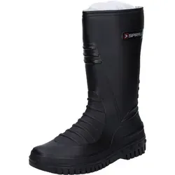 Nora Spirale Winterstiefel kurz schwarz Gr. 44 - Wanderschuhe für Erwachsene, mit rutschhemmender Profilsohle für extra Sicherheit und maximalem Tragekomfort bei jedem Wetter.