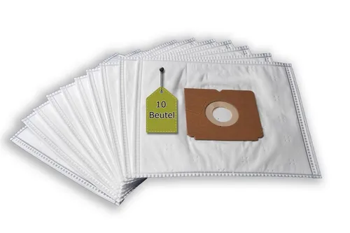 eVendix Staubsaugerbeutel 10er Set, passend für SWIRL A 06 - 10 mehrlagige Microvlies Staubsaugerbeutel von eVendix: Höhere Staubaufnahme und bessere Filtration für saubere Luft im Haushalt. Ideal kompatibel mit SWIRL A 06.