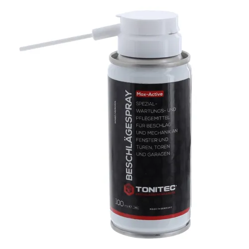 ToniTec Beschlägespray Pflegespray 100ml Beschlagspray  für Fenster, Türen, Tore