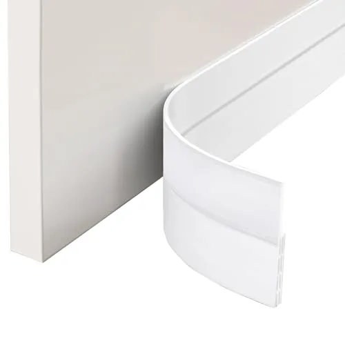 EXTSUD Selbstklebende Tür Türdichtung Dichtungsstreifen Zugluftstopper gegen Insekt Ersatzdichtung Wetterfest Blocker Schalldichtung Silikon Türstopper 100 * 5cm