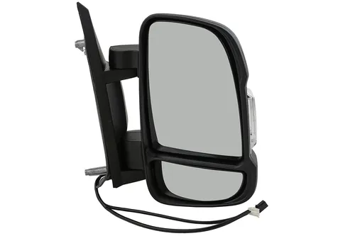 Außenspiegel Rechts Schwarz für Opel Movano C U9 12/21 - Außenspiegel für Rechtsverkehr, nicht von innen verstellbar. Ideal für Opel Movano C, bietet schnelle und einfache Montage mit hochwertigem Kunststoffgehäuse.