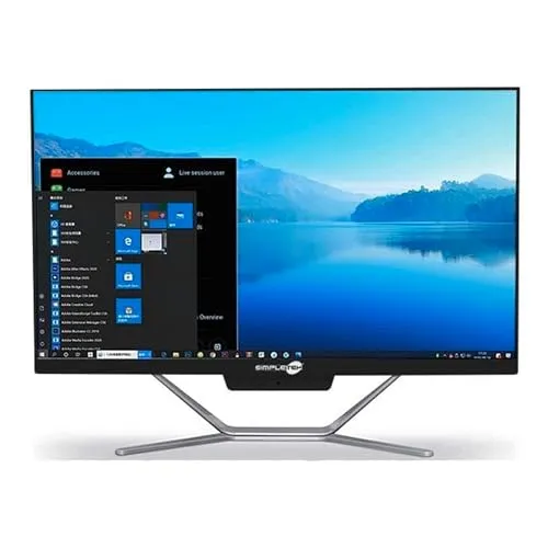 Intel Core i5 4200 M 2,5 GHz 24 Zoll 1080P WIFI HDMI WEBCAM schwarz (ohne Maus und Tastatur, 8 GB RAM SSD 480 GB + HDD 500 GB)