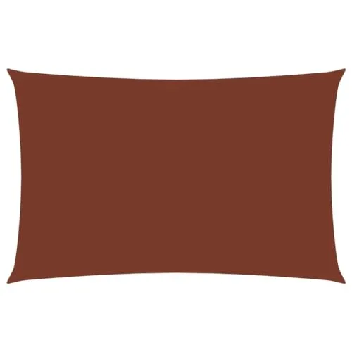 vidaXL Wasserfestes Sonnensegel 3x6m Terrakottarot in orange von vidaXL