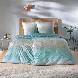 Estella Bettwäsche Viktor, Mako-Interlock-Jersey blau in blau von ESTELLA