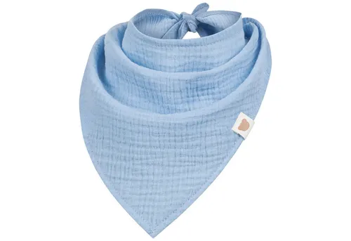 Smarilla Halstuch Dreieckstuch Bindetuch Kopftuch Uni Mädchen Junge Baby Musselin