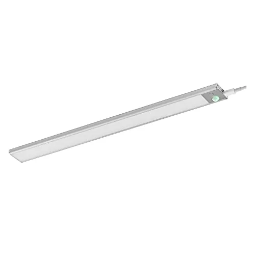 LEDVANCE LINEAR Flat Unterschrankleuchte 40cm, 3,2W, 270lm, CCT-Weißlichtfunktion zur Einstellung zwischen warm- und kaltweiß (3000K bis 6500K), berührungsfreies Ein-/Ausschalten, Schutzklasse IP20
