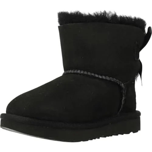 Ugg Kids Mini Bailey Bow II Stiefel Schwarz EU 26 in schwarz von UGG