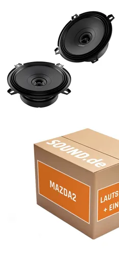 Audison APX 5 Lautsprecher Boxen für Mazda2 Typ DE - 2x Tief-Mitteltöner für optimalen Sound, ideal für Car-Audio-Enthusiasten, einfach zu installieren und perfekt abgestimmt auf Ihr Fahrzeug.