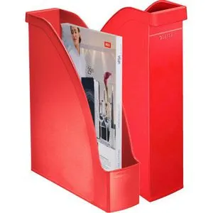 Leitz Stehsammler 2476-00-25, Plus, A4, Plastik, rot