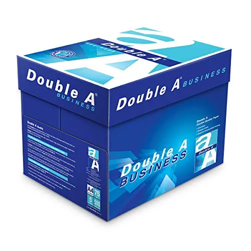 Double A Drucker-/ Kopierpapier Business: 75 g/m², A4, 2500 (5x500) Blatt, weiß