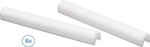 Ruco Wäscheklammern Faltenstopp 8er Set in weiß von Ruco