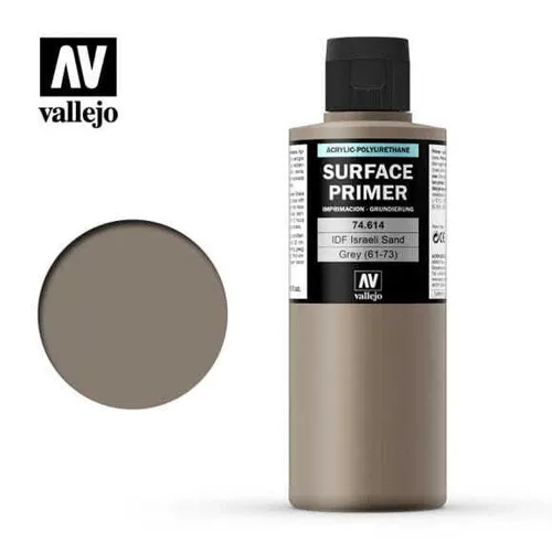 VALLEJO PRIMER 74614 IDF ISRAEL SAND GREY 200ml von Acrylicos Vallejo