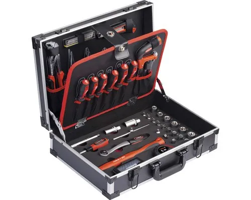 Alu-Werkzeugkoffer Meister 132tlg.