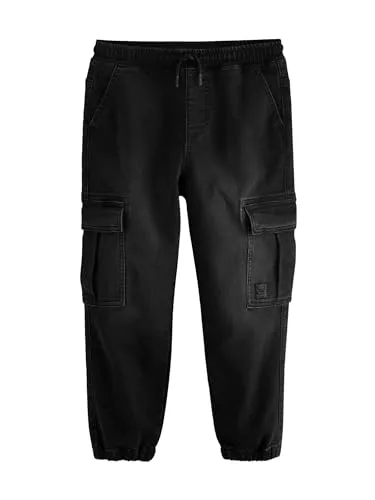Produktbild NEXT Jeans mit Cargotaschen Schwarz 15 Jahre
