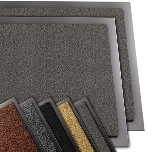 VOUNOT 2er-Set Hochwertige Fußmatte Innen und Außen, Schmutzfangmatte rutschfest,waschbar & wetterfest, Fussmatte für Eingangsbereich & Aussenbereich, Läufer Flur dünn 40x60cm, Anthracite