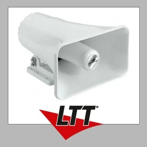 Monacor NR-24KS Druckkammerlautsprecher 30W - Lautsprecher-Systeme mit 30W Leistung, ideal für klare Sprachübertragung und Veranstaltungen in mittleren Räumen.