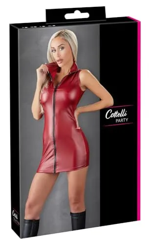 Cottelli PARTY Kleid-27174503051 Kleid Rot XL