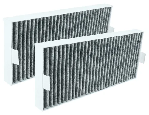 vhbw 2x Aktivkohlefilter kompatibel mit Miele KMDA 7x76-1, 7473-1, 7272-1 Kochfeldabzug