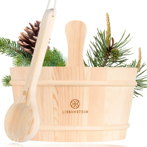 Liebenstein Sauna Eimer mit Kelle (4L) von Liebenstein