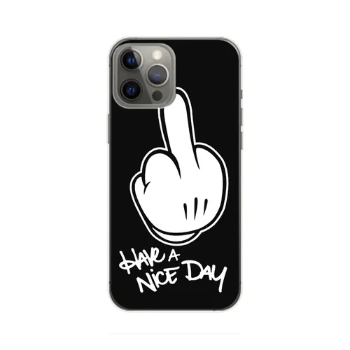 König Design Schutzhülle Kompatibel mit Apple iPhone 14 Pro Max Hülle TPU Eckenschutz Stoßfest Dünn Kratzfest Handyhülle für Apple iPhone 14 Pro Max - Have a Nice Day