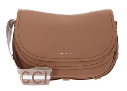 Coccinelle Raquel Shoulder Bag Skin/Gazpacho