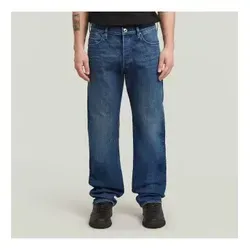 G-STAR Herren Dakota Regular Straight Jeans - Wanderhosen in Blau mit 5-Pocket-Design, bieten hohen Tragekomfort für Outdoor-Aktivitäten und einen originellen Look.